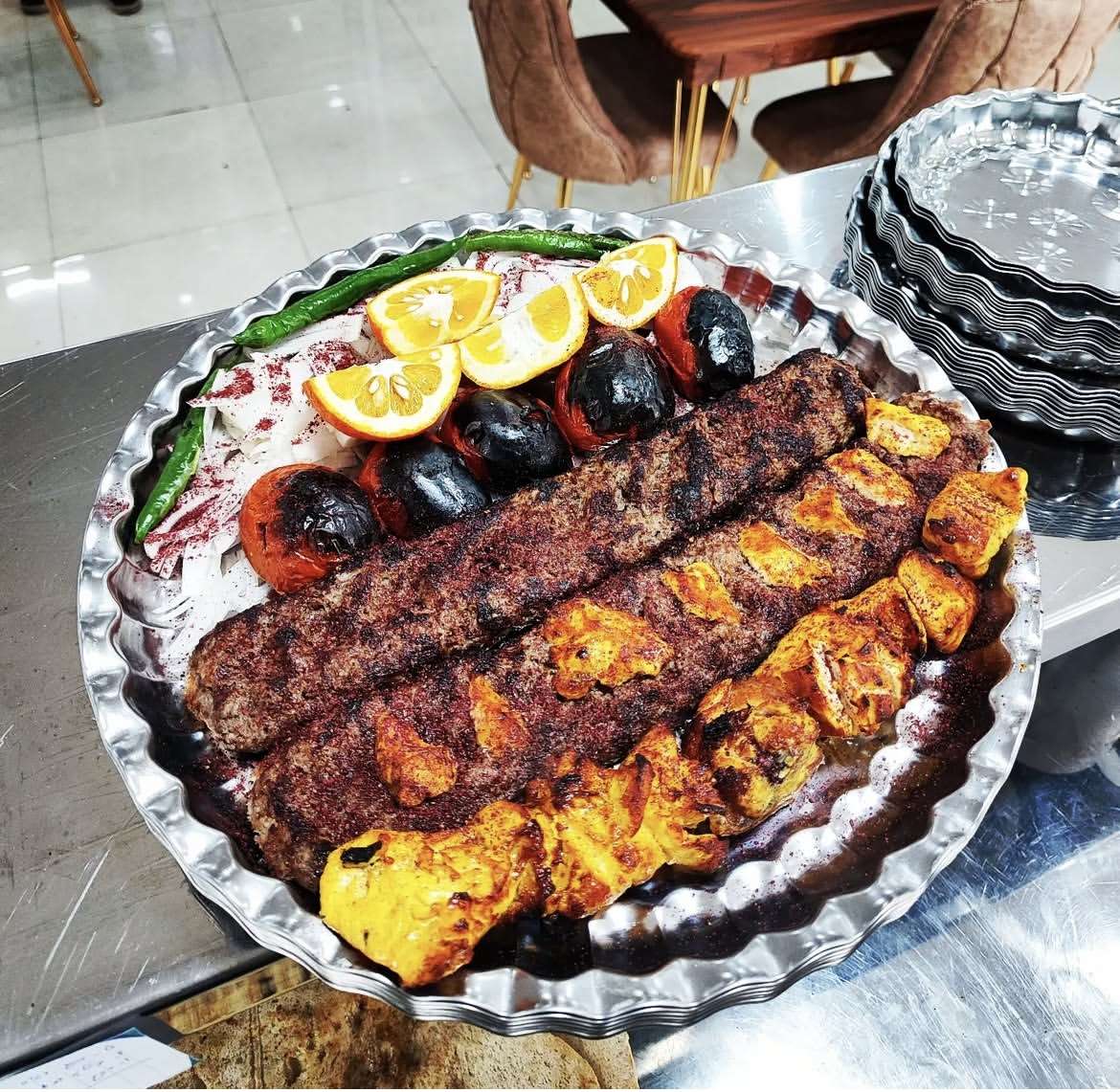 خوراک کباب بختیاری